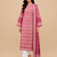 Dusty Rose Geometric Print 3-Piece Suit